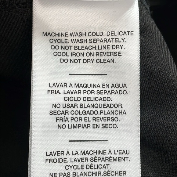 New 7 For All Mankind Faux Leather High Waist Slim Kick Pants Black Sz 31 - Picture 13 of 16